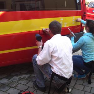 Feuerwehr Autobeschriftung